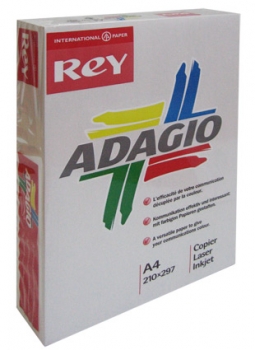 Resma Papel Adagio ( Cores Fortes ) A4 80 Grs: 